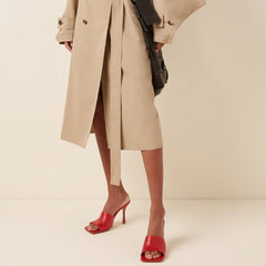 Special Events Square Toe Slip-On Heels