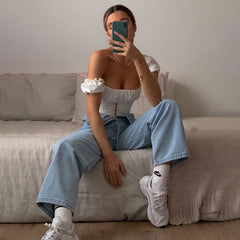 Spark Attraction Off The Shoulder Corset Top