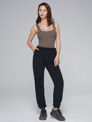 Basic Style Square Neck Tank Top