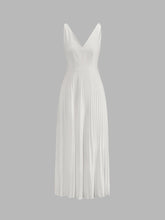 V-Neck Textured Cami Dress