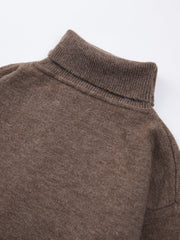 Tripple Chocolate Turtleneck Sweater