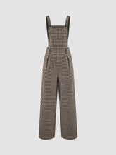Glen Plaid Jumpsuit