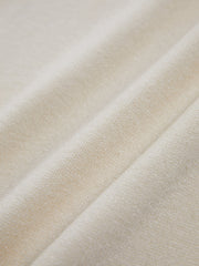 Ivory Glow Collared Sweater Dress