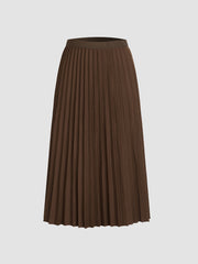 Desert Dream Pleated Long Skirt