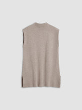 Leisurely Stand Collar Knit Tank Top