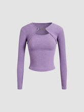 Mauve Shrug Knit Two-Piece Matching Set