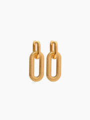 Hoop Drop Earrings