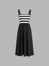 Stripe Tank Midi Dress