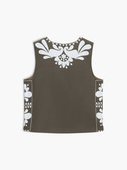 Cowboy Floral Vest