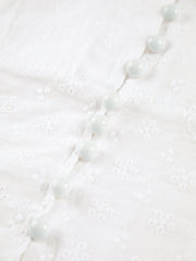 Coastal Cowgirl Cap Sleeve Eyelet Crop Top