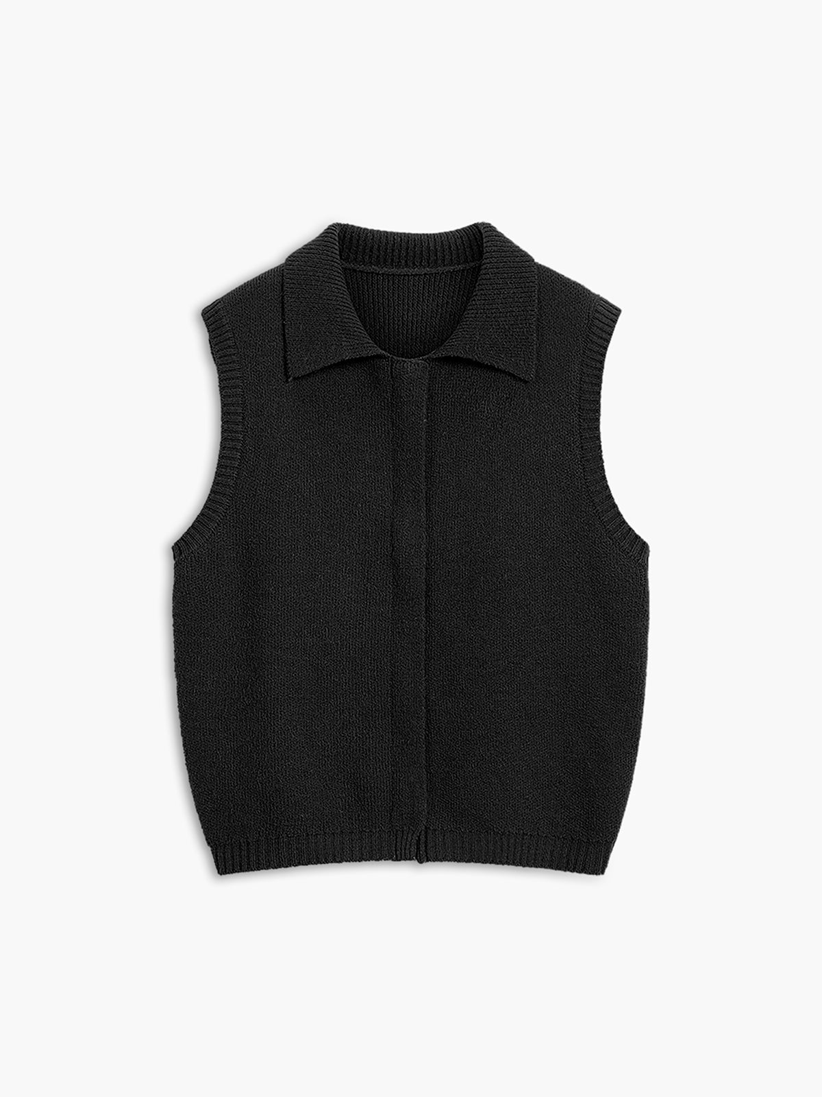Utility Zippered Sweater Vest