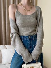 Leisure Bolero Two Piece Sweater Set