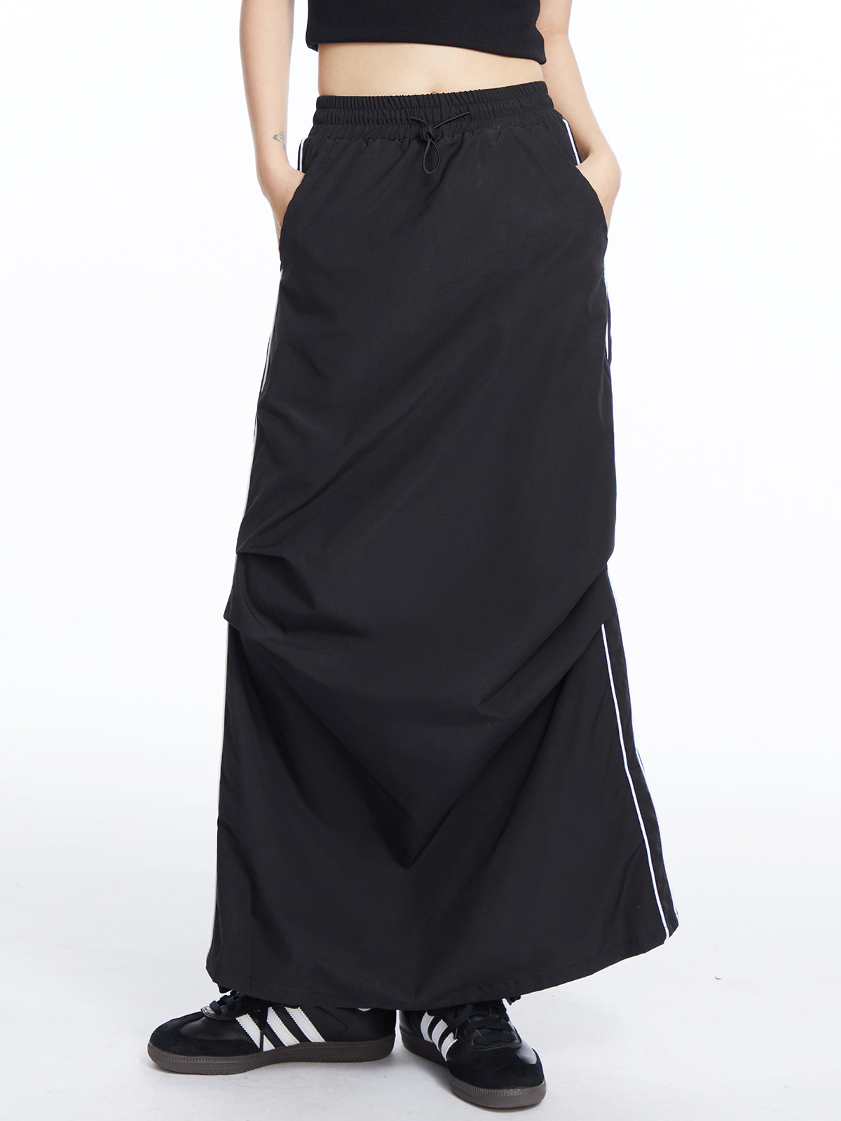 Live It Up Cargo Maxi Skirt