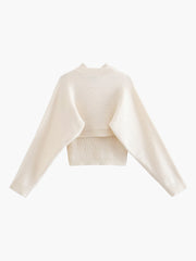 Creamy Flatwhite Flatwhite Bolero Sweater