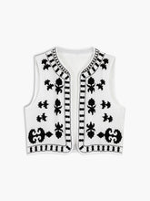 Cowgirl Embroideried Floral Vest