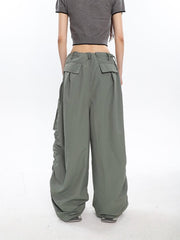 Stay With You Cargo Parachute Pants