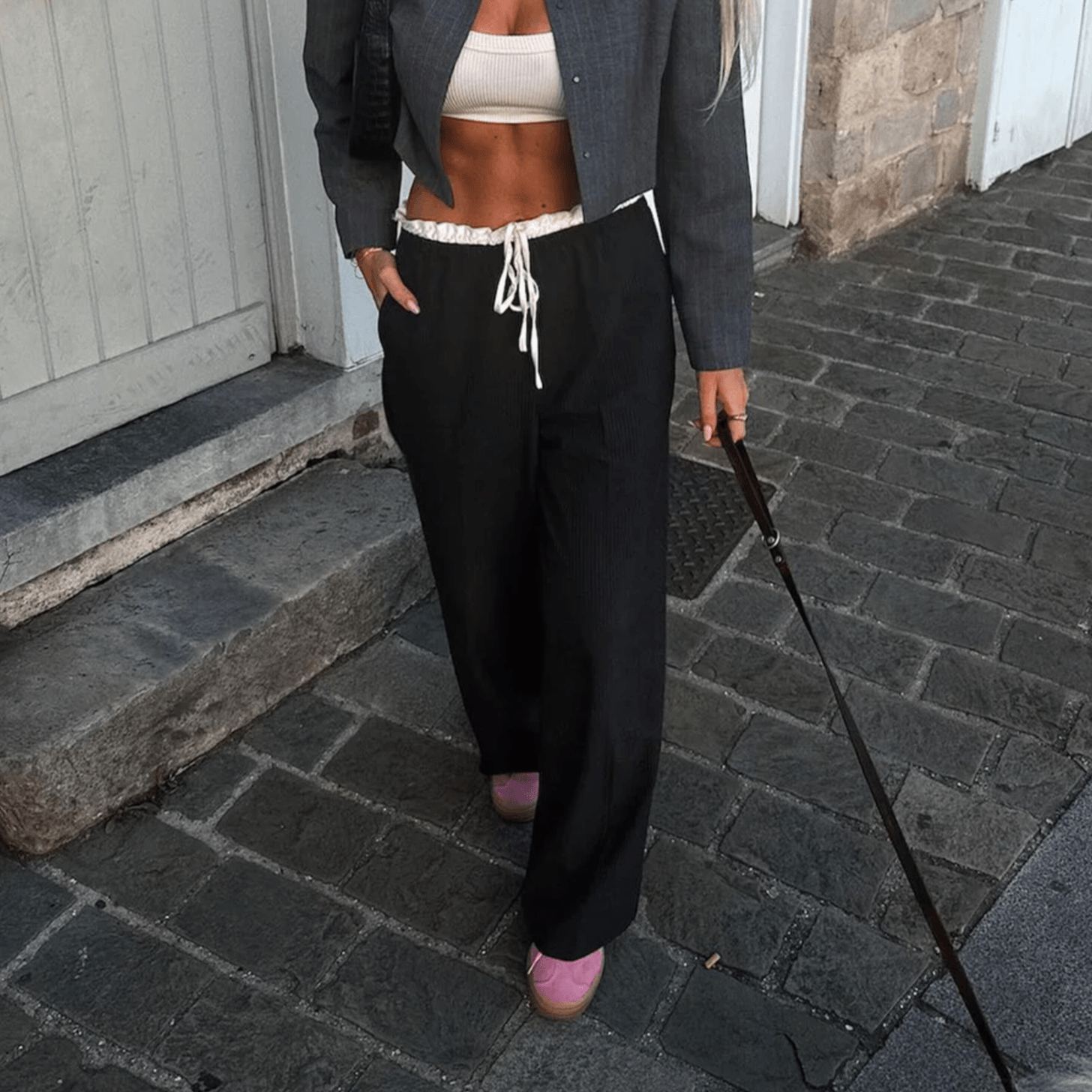 Expansive NYC Wide Leg High Waist Pants