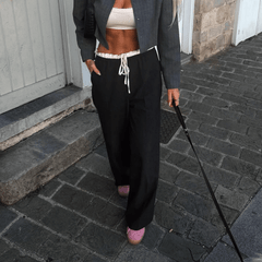 Expansive NYC Wide Leg High Waist Pants