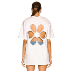 Friends To Love Cutout Relaxed T-Shirt