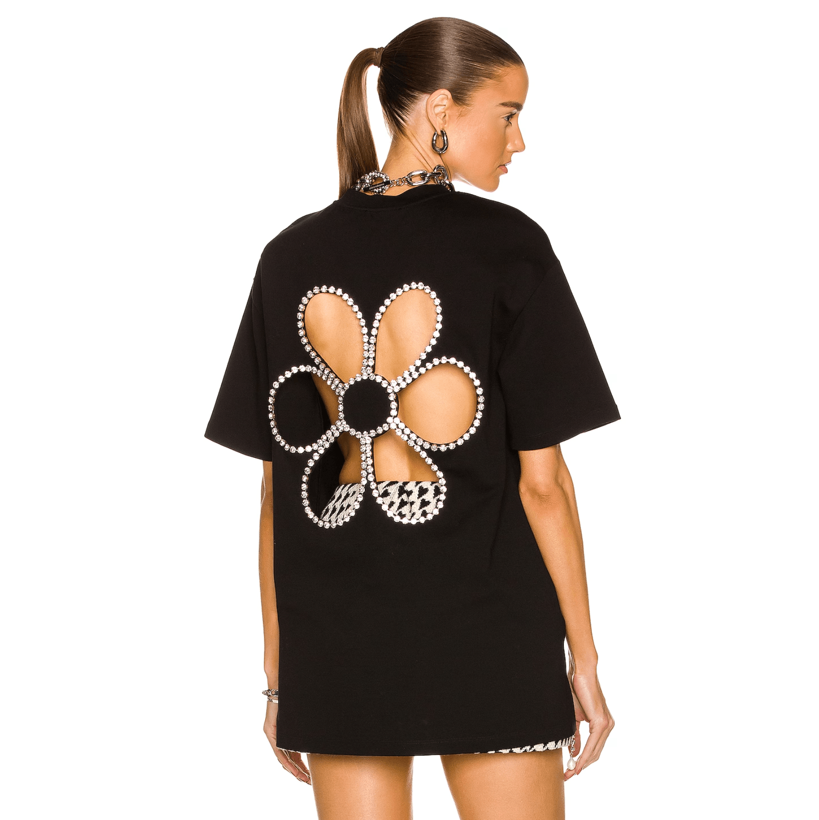 Friends To Love Cutout Relaxed T-Shirt