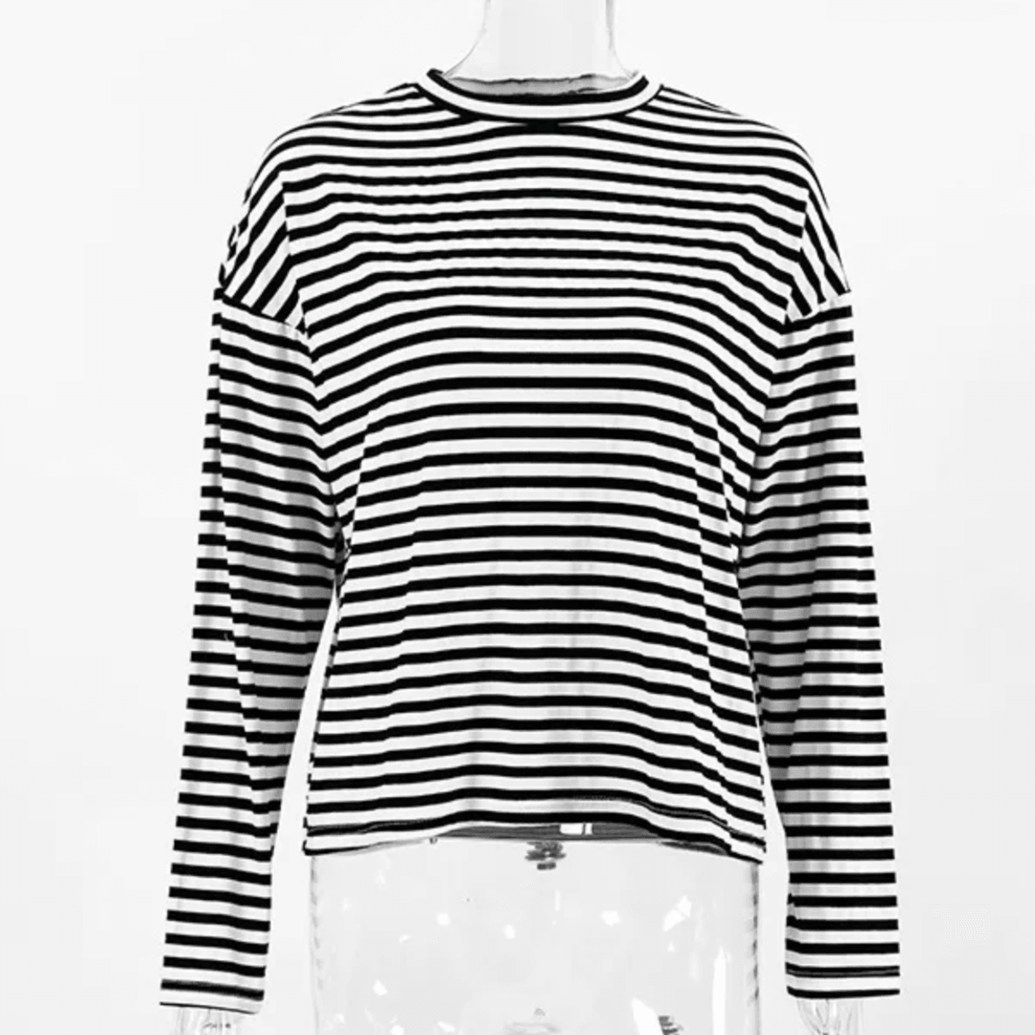 Formal Choice Striped Long Sleeve Top