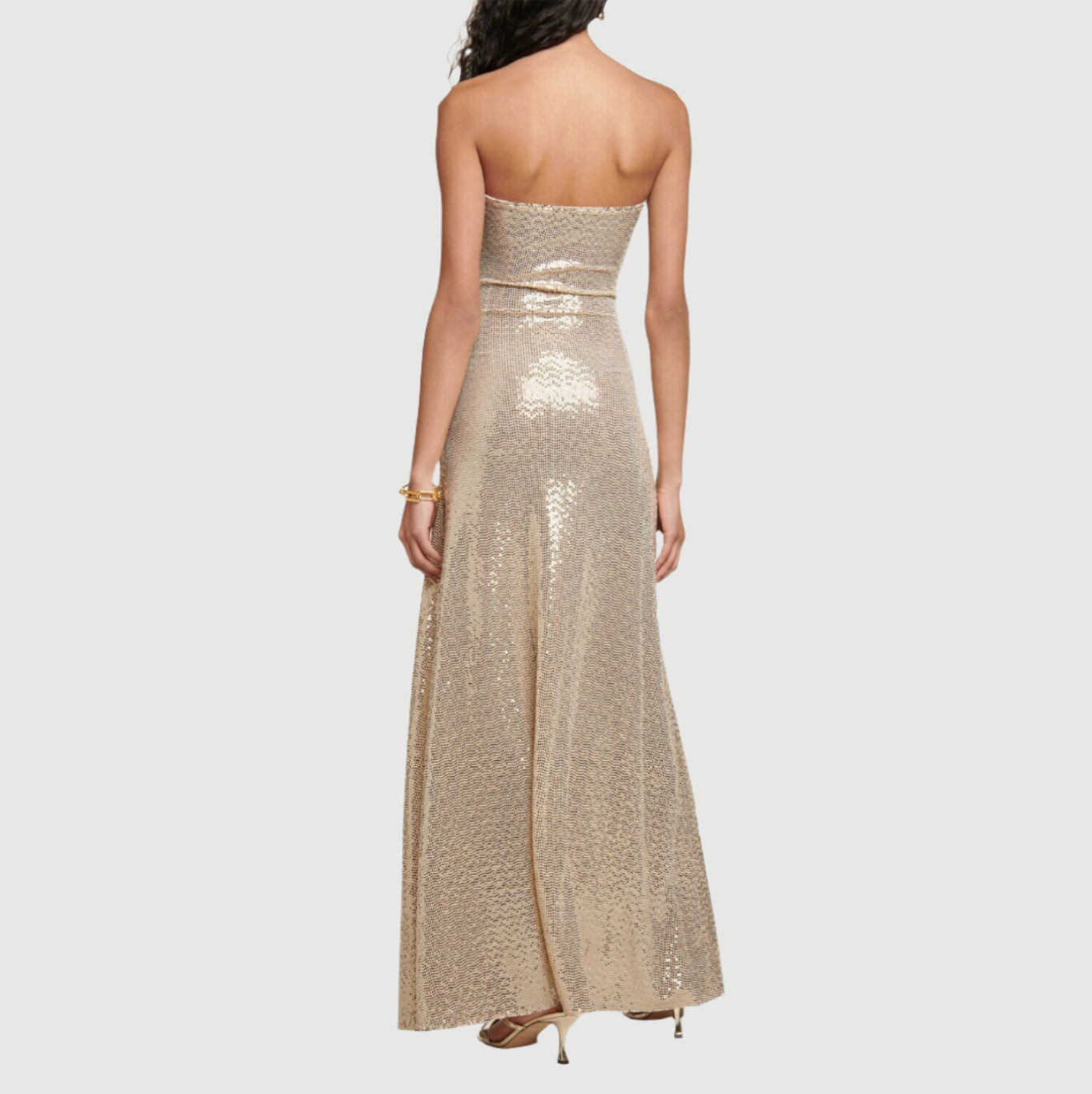 Radiance Obsession Cutout Off Shoulder Maxi Dress