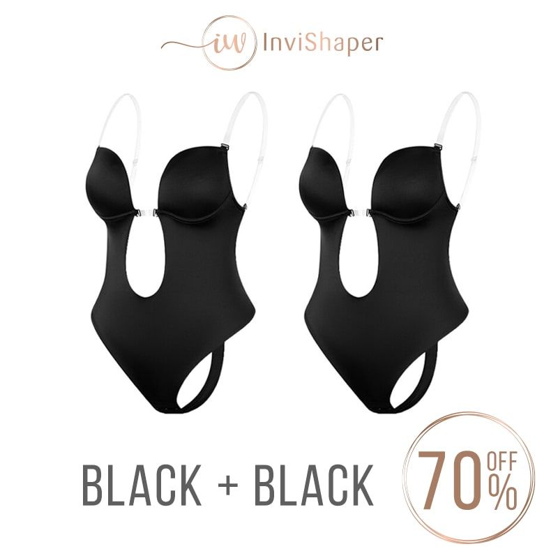 Ready To Join - Plunge Backless Body Shaper Bra