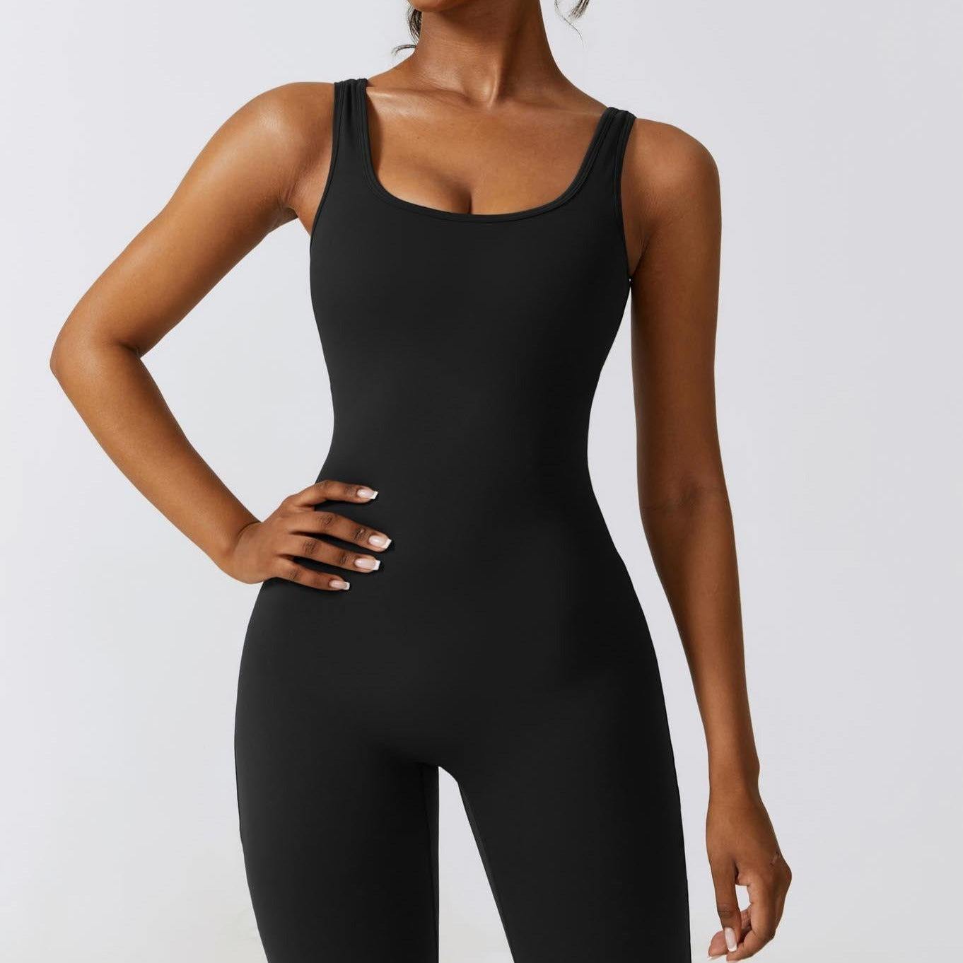 Amplify Sensuality Flare Scrunch Jumpsuit