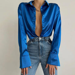 Majestic Girl Satin Blouse