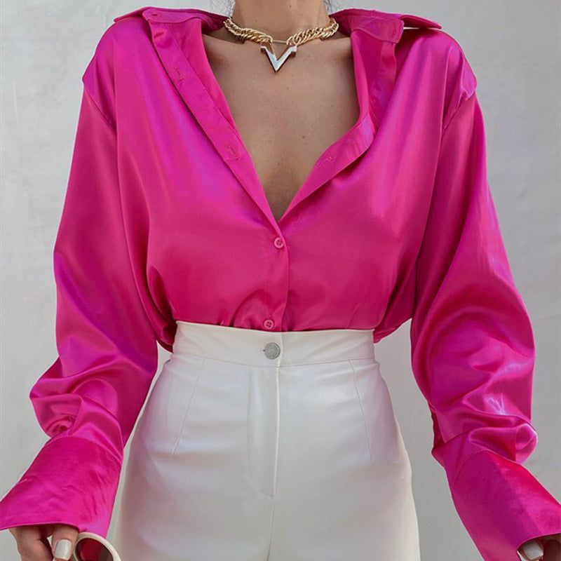 Majestic Girl Satin Blouse