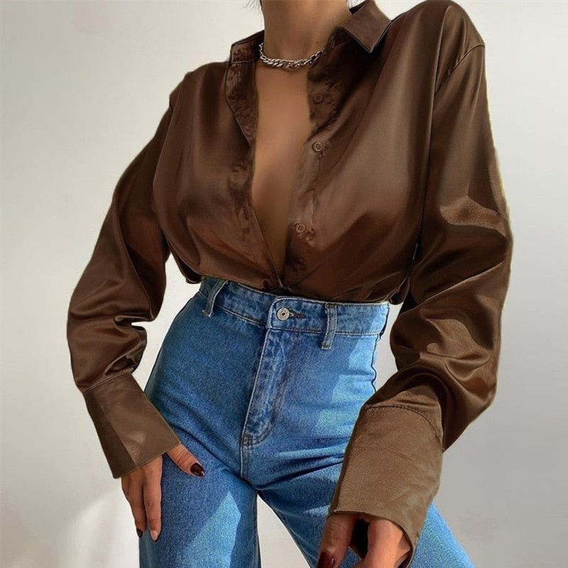 Majestic Girl Satin Blouse