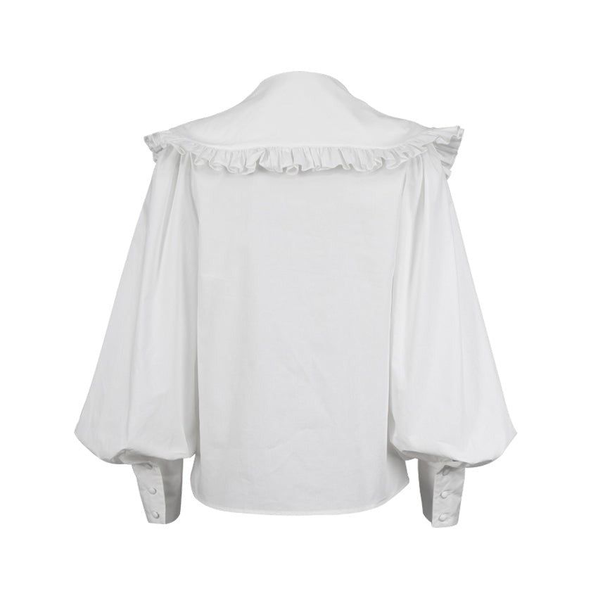 It'S Showtime Oversized Collar Blouse