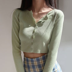 Want It Crop Cardigan