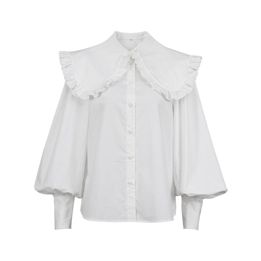 It'S Showtime Oversized Collar Blouse