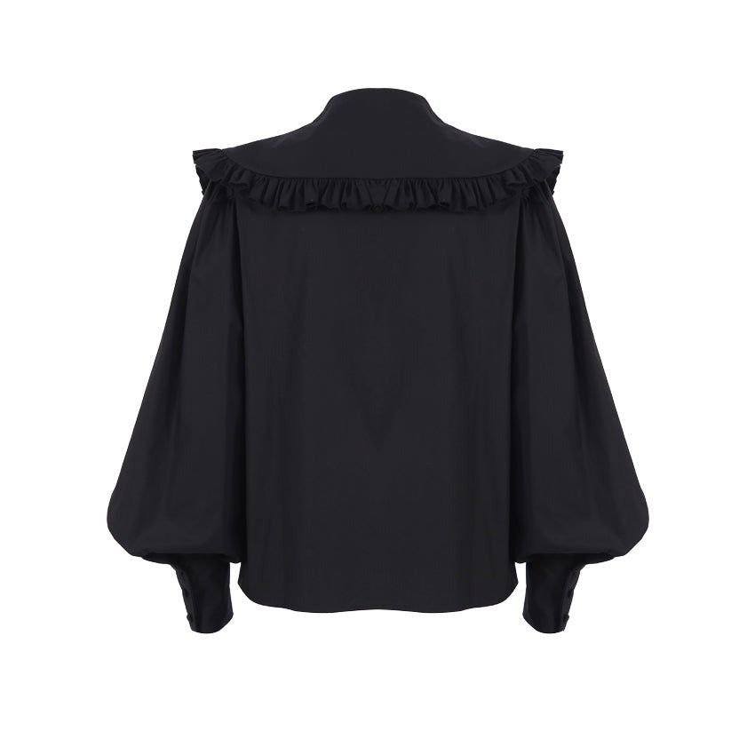 It'S Showtime Oversized Collar Blouse