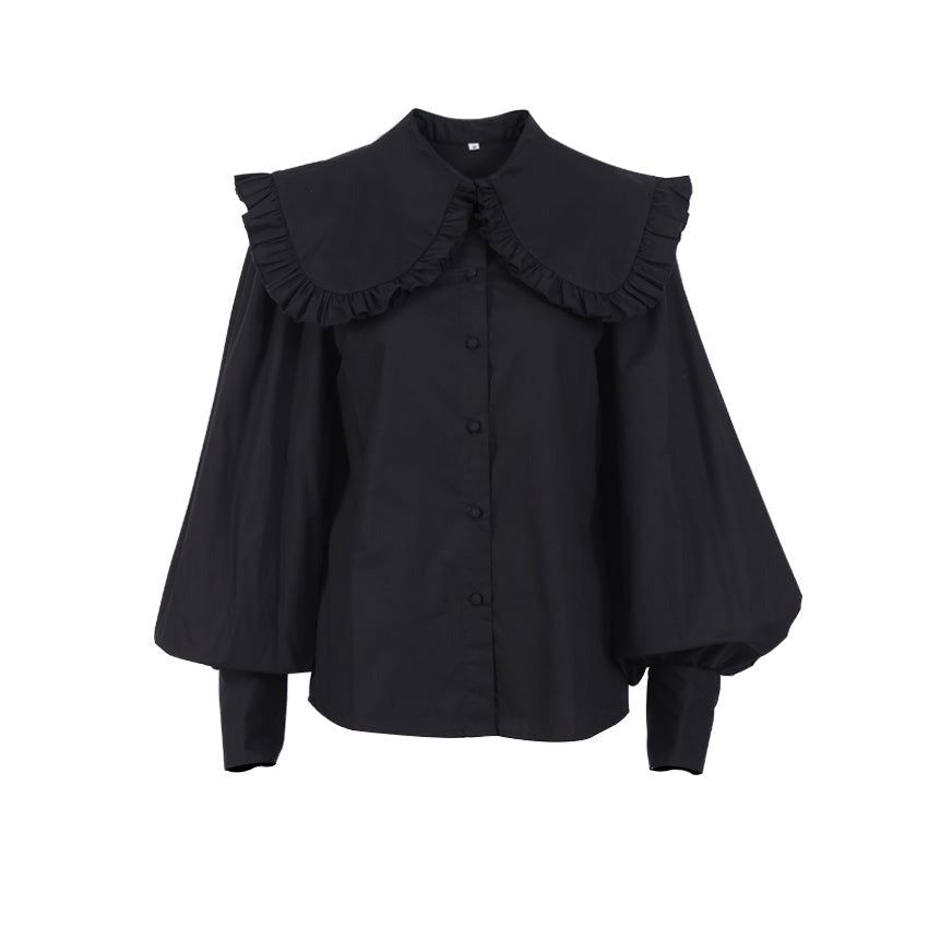 It'S Showtime Oversized Collar Blouse