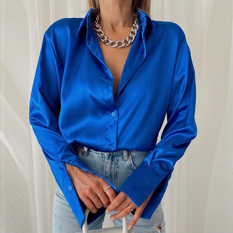 Majestic Girl Satin Blouse