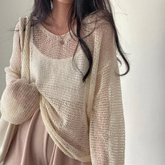 Fun Loving Loose Fit Knitted Top