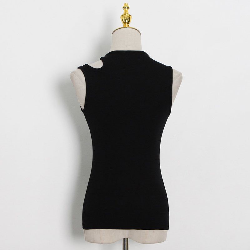 Living Uptown Asymmetric Cut Out Top