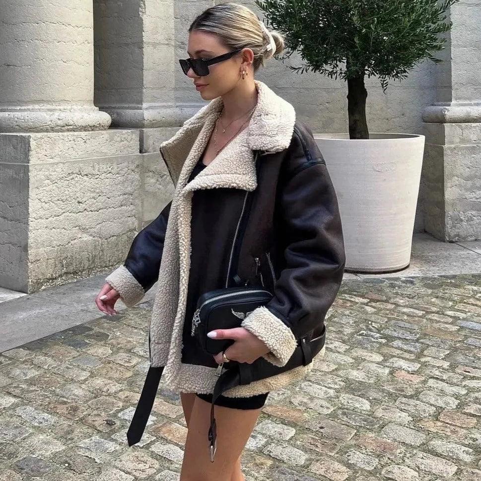 Feels Like Luxe Faux Fur Lapel Jacket