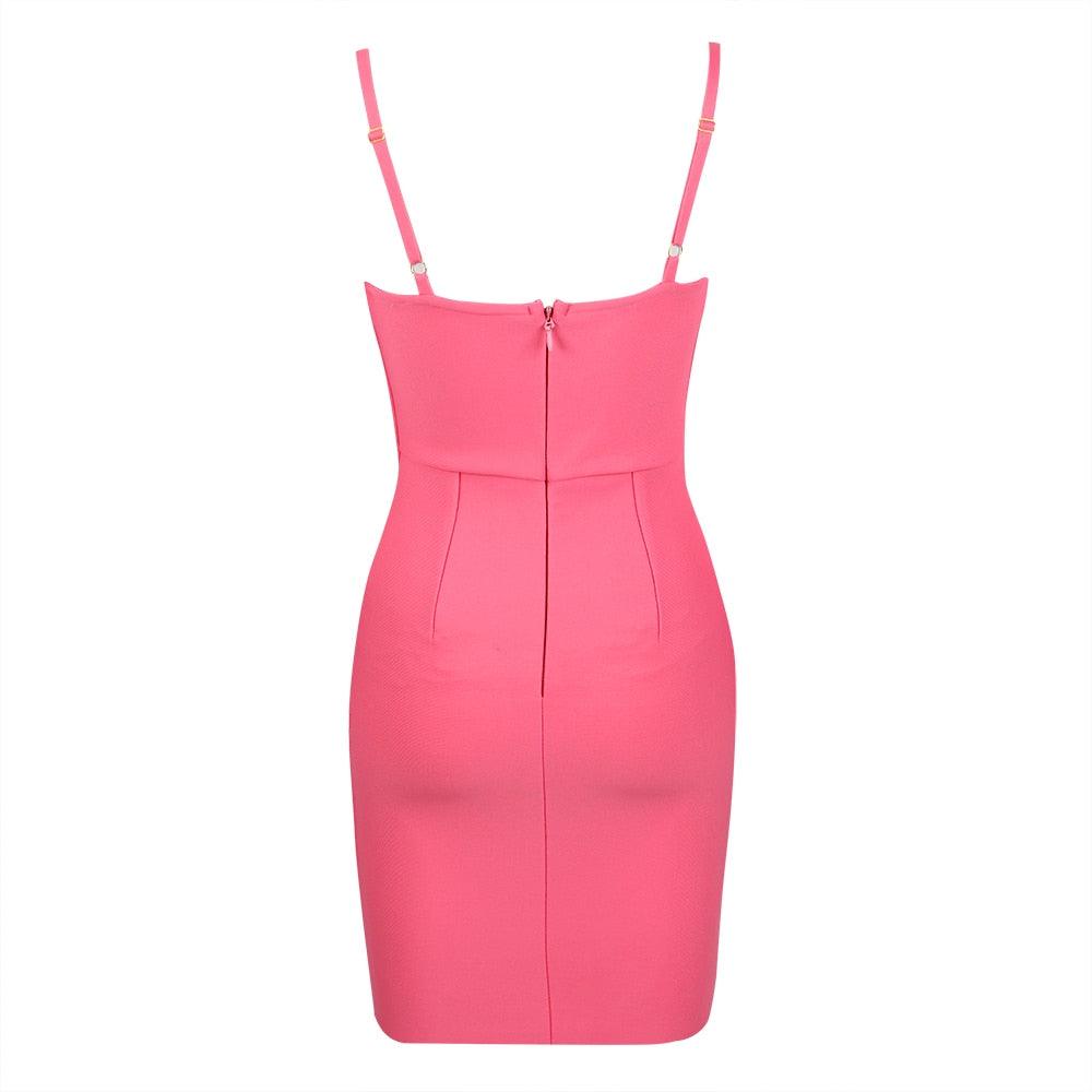 Gleaming Days Bodycon Corset Mini Dress