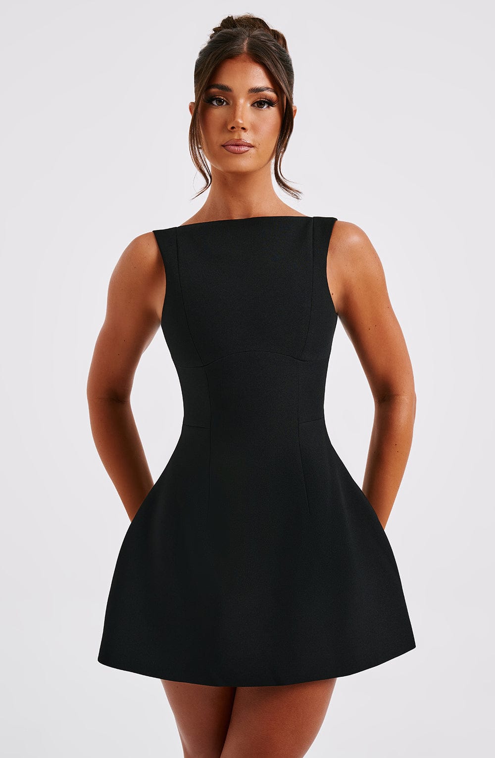 Aria Mini Dress - Black