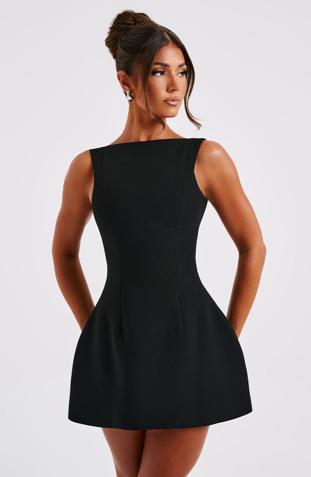 Aria Mini Dress - Black