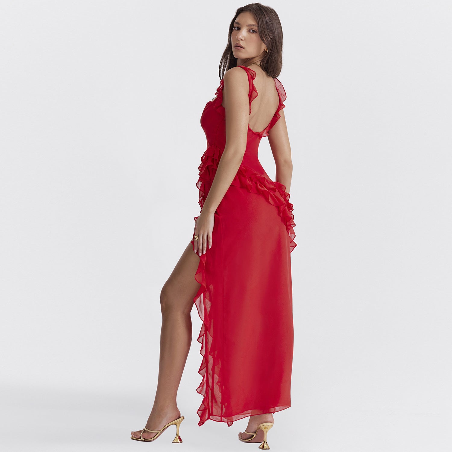 Ariana Maxi Dress - Red