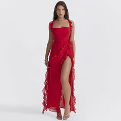 Ariana Maxi Dress - Red