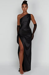 Aurora Dream Maxi Dress - Black