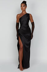 Aurora Dream Maxi Dress - Black