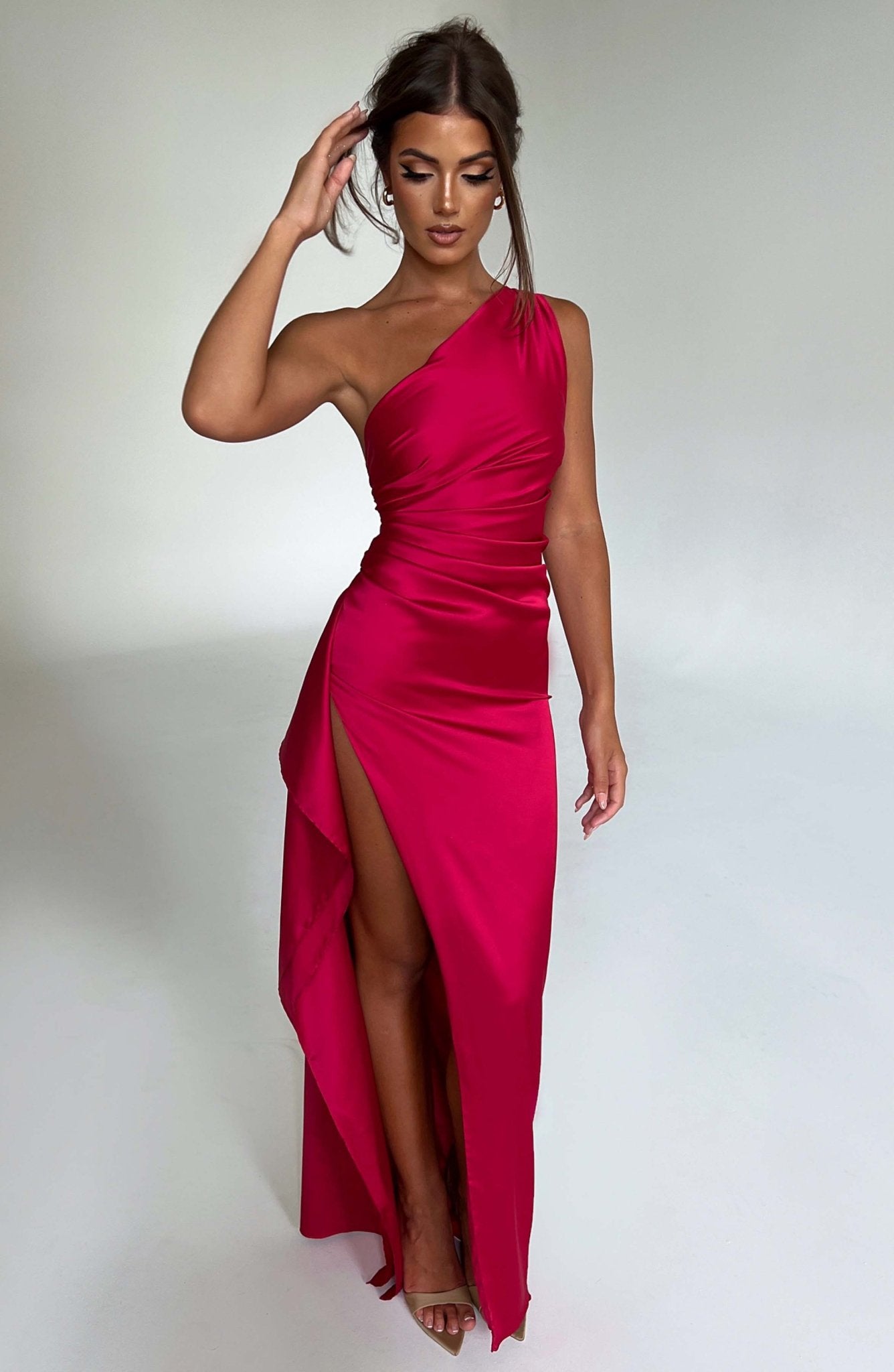 Aurora Maxi Dress - Red