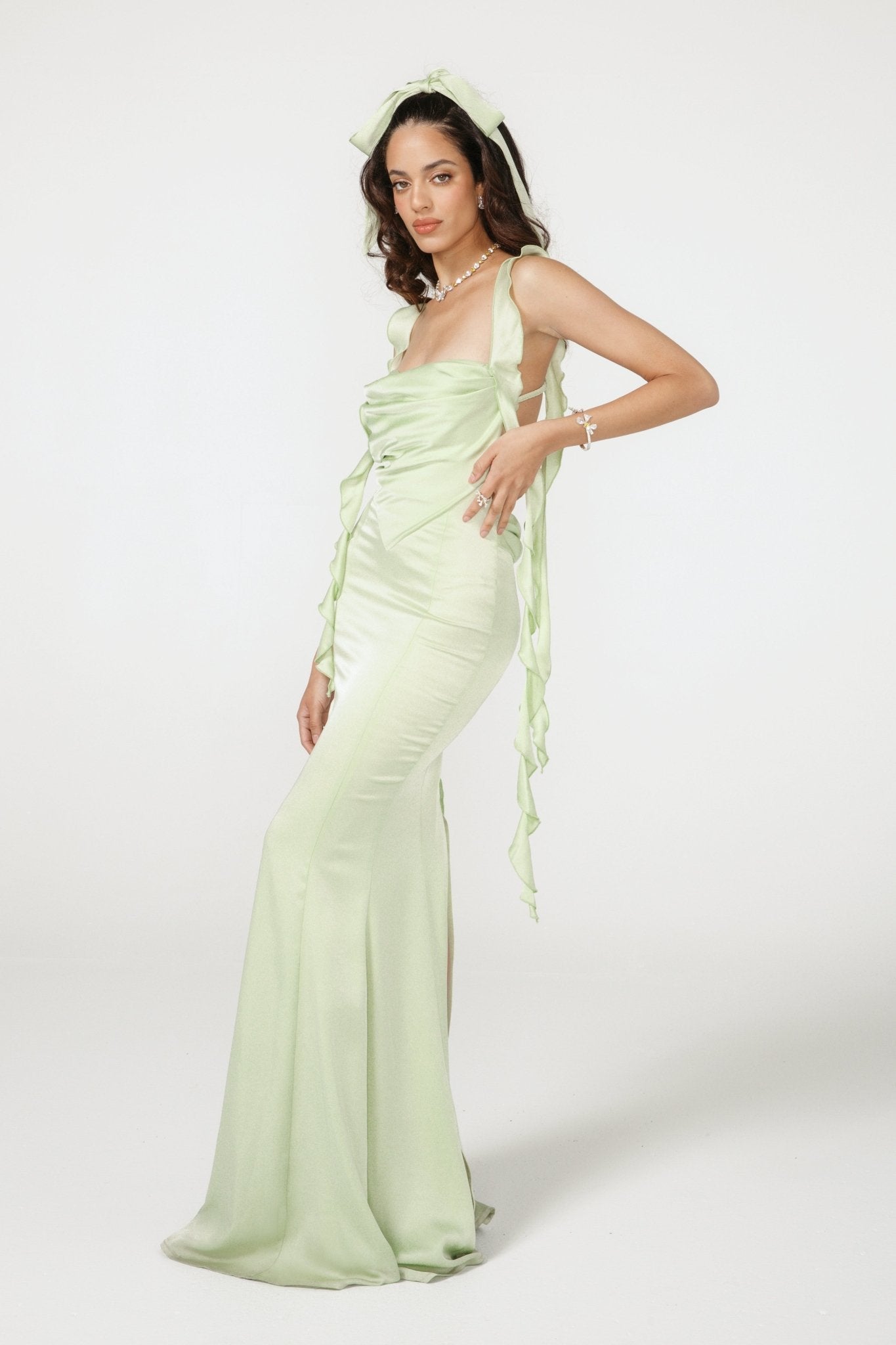 Carole Maxi Dress - Green