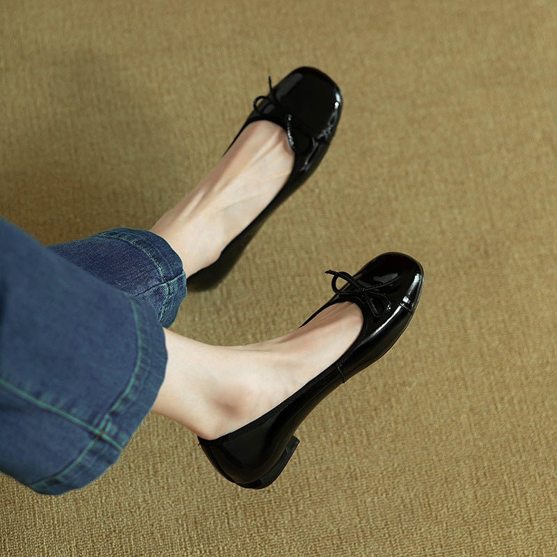 Chic Ballet Flats - Black